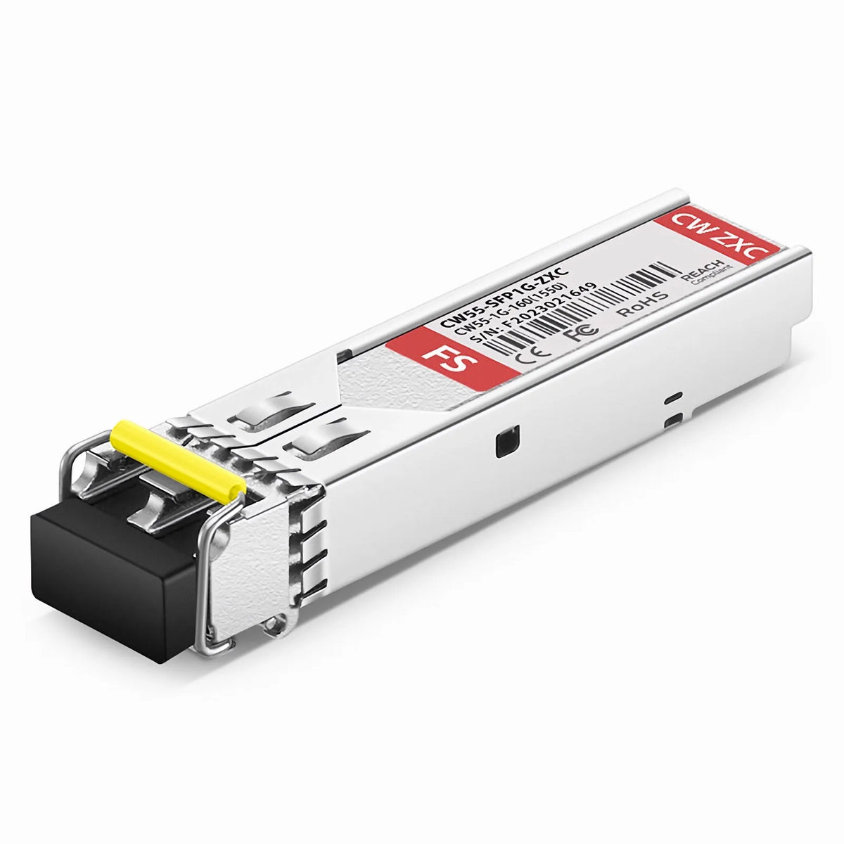 FyberOptix Cisco Compatible SFP 1000BASE-CWDM 1550nm 160km DOM Duplex LC/UPC SMF Optical Transceiver Module for Transmission