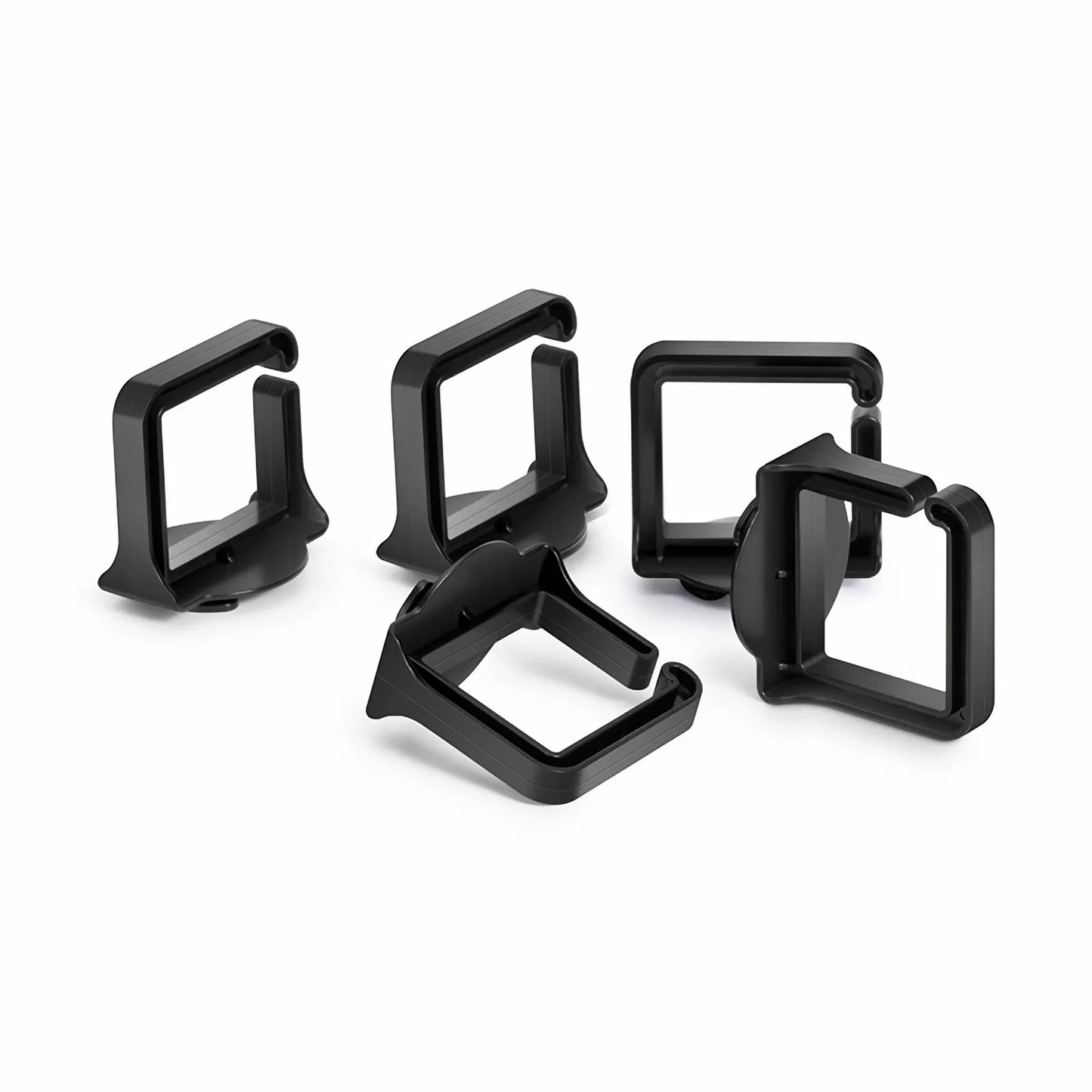 FyberOptix Small Plastic D-ring for Horizontal Cable Manager, 5pcs/Pack