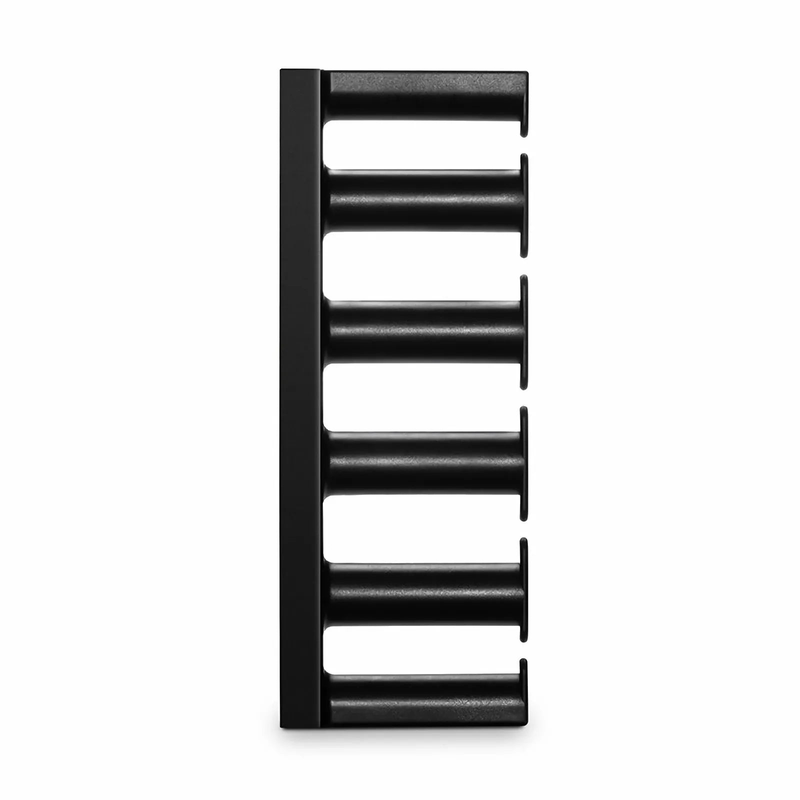 FyberOptix Vertical Single Sided Cable Manager, 5RU, Bend Radius Finger, 1.02 in. Wide