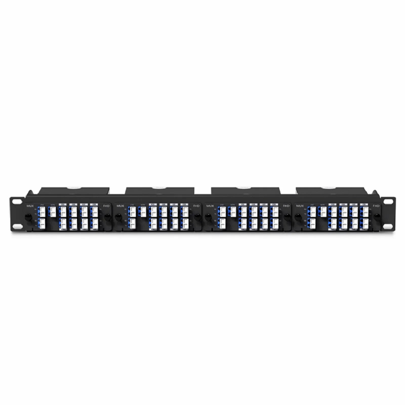 FyberOptix 8 Channels DWDM Mux Demux, 100GHz C29-C36, with Monitor and Expansion Port, 2.4dB Typical IL, LC/UPC, Dual Fiber, High Density, FHDâ„¢ Plug-in Module