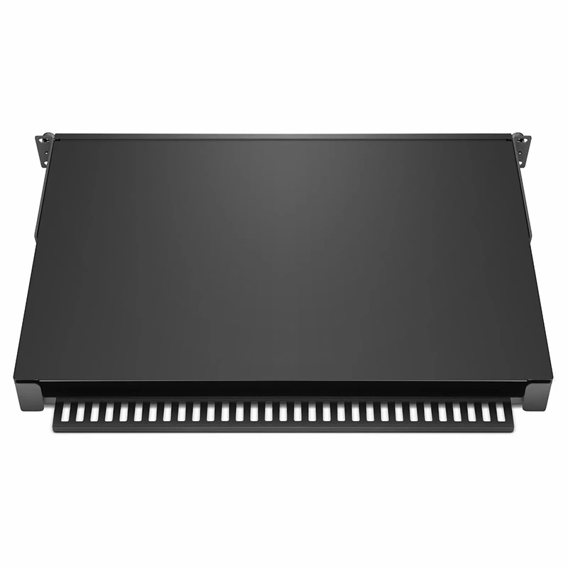 FyberOptix FHDâ„¢ High Density 1U Rack Mount Enclosure Unloaded, Sliding and Tilt-down Drawer, Holds up to 4 x FHDâ„¢ Cassettes, Panels, or Splice Trays, 144 Fibers (LC)