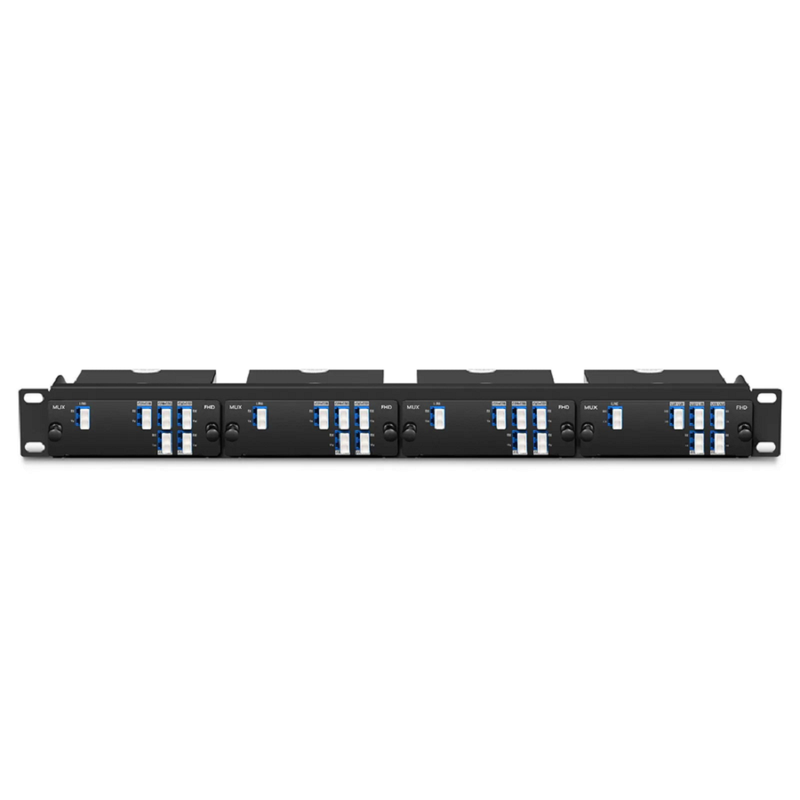 FyberOptix 8 Channels CWDM Mux Demux, 1470-1610nm, with Monitor and Expansion Port, 2.0dB Typical IL, LC/UPC, Dual Fiber, High Density, FHDâ„¢ Plug-in Module