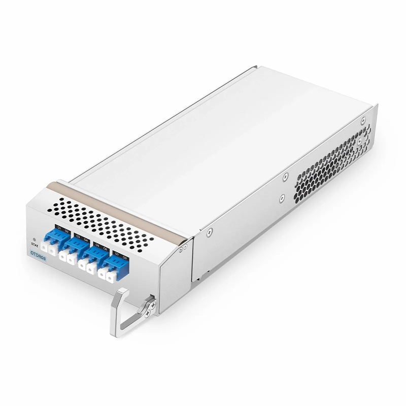 FyberOptix D7000 OTDR08, 8 Channels 1501nm Optical Time Domain Reflectometer (OTDR) for D7000 Series Managed Chassis