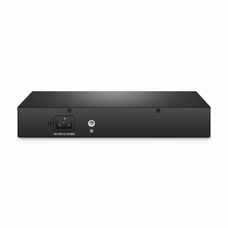 FyberOptix S3260-8T2FP, 8-Port Gigabit Ethernet L2+ PoE+ Switch, 8 x PoE+ Ports @240W, with 2 x 1Gb SFP Uplinks, Support IEEE 802.3af/at