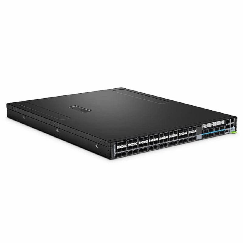FyberOptix S5580-48Y, 48-Port Ethernet L3 Switch, 48 x 25Gb SFP28, 8 x 100Gb QSFP28 Uplinks, PicOSA®, Support EVPN-VXLAN&MLAG, Broadcom Chip