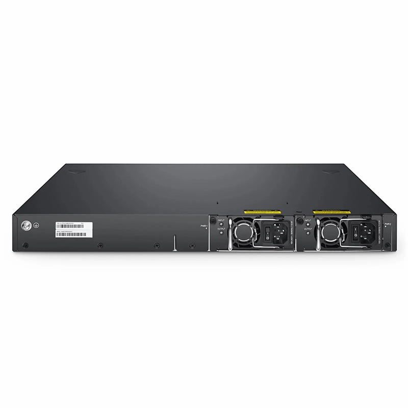 FyberOptix S5810-48TS-P, 48-Port Gigabit Ethernet L3 PoE+ Switch, 48 x PoE+ Ports @740W, with 4 x 10Gb SFP+ Uplinks, Support Stacking, Broadcom Chip