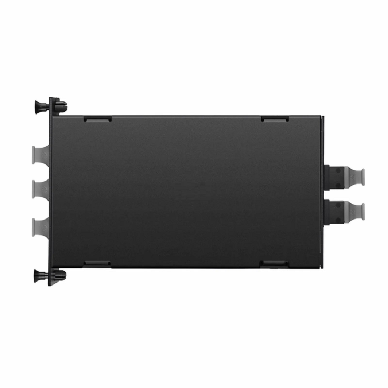 FyberOptix FHDA MTP®-MTP® Conversion Cassette, 2 x MTP®-12 (Male) to 3 x MTP®-8 (Male), 24 Fibers, OS2 Single Mode, Universal, 0.35dB Max.