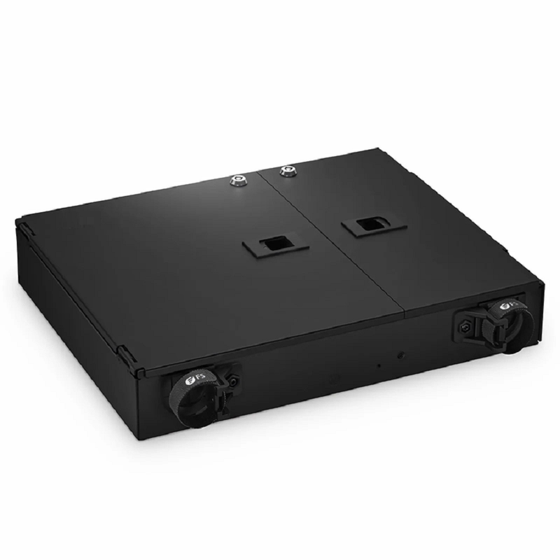 FyberOptix FHDâ„¢ Wall Mount Enclosure Unloaded, 4 Ports, Holds up to 4 x FHDâ„¢ Cassettes or Panels, 4 x Splice Trays, 96 Fibers (LC)