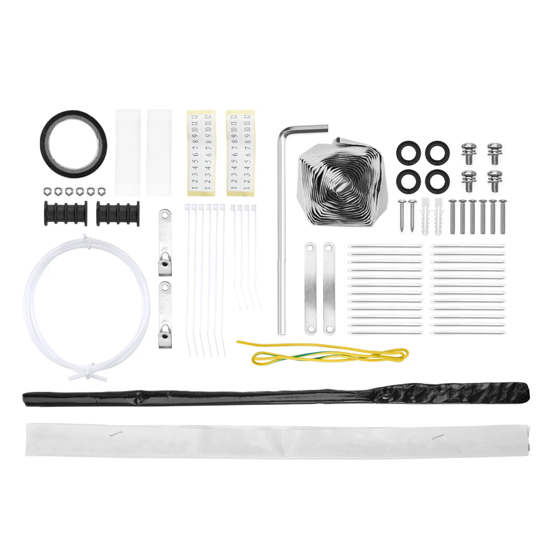 FyberOptix 48 Fibers 2In-2Out In-Line Fiber Optic Splice Closure, Mechanical Seal, with 1 Pre-installed Fusion Splice Tray