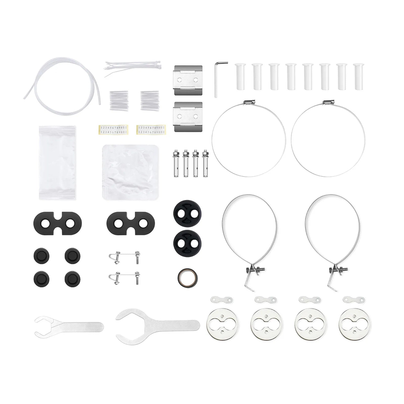 FyberOptix 240 Fibers 1In-4Out Dome Fiber Optic Splice Closure, Mechanical Seal, with 1 Pre-installed Fusion Splice Tray