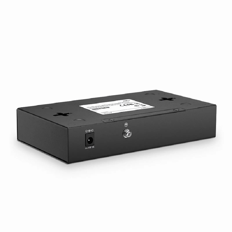 FyberOptix 5 Ports 10/100/1000M Gigabit PoE+ Extender, 1 in 4 out, Desktop/Wall mountable, IEEE 802.3at/802.3af, 0 to 50°C