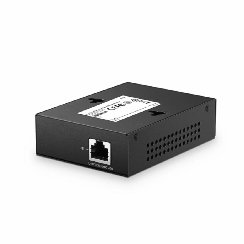 FyberOptix 2 Ports 10/100/1000M Gigabit PoE+ Extender, 1 in 1 out, Din-rail/Wall mountable, IEEE 802.3at/802.3af, 0 to 50°C