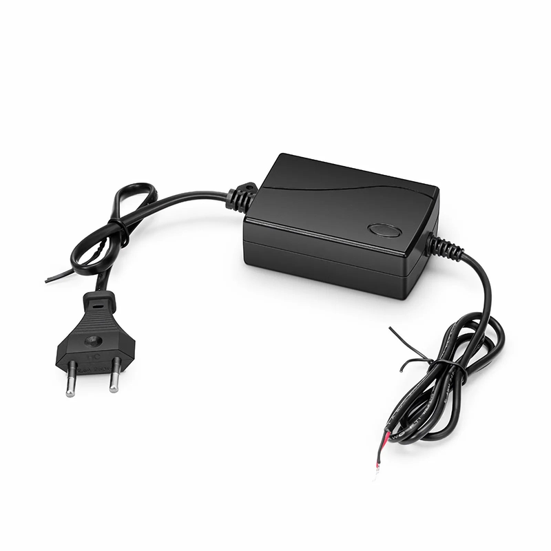 FyberOptix Mini Industrial 1x 10/100/1000Base-T RJ45 to 1x 1000Base-X Multimode SC 850nm 550m Gigabit Ethernet Media Converter, European Plug Standard