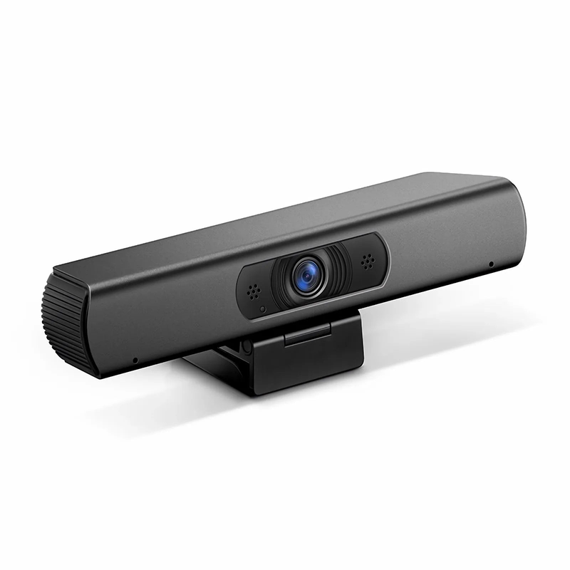 FyberOptix FC530 Full HD 1080p Video Conference Camera for Small Rooms, with 2 Microphones & 108 ° Wide Angle, USB Plug and Play