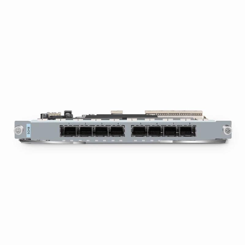 FyberOptix MS8100 SGH8, 8 x SFP, SDH Tributary Board or 8-way GE Dual-span Service Board, Combines with NXU/TN4/SH4 for Transponder/Muxponder Functionality
