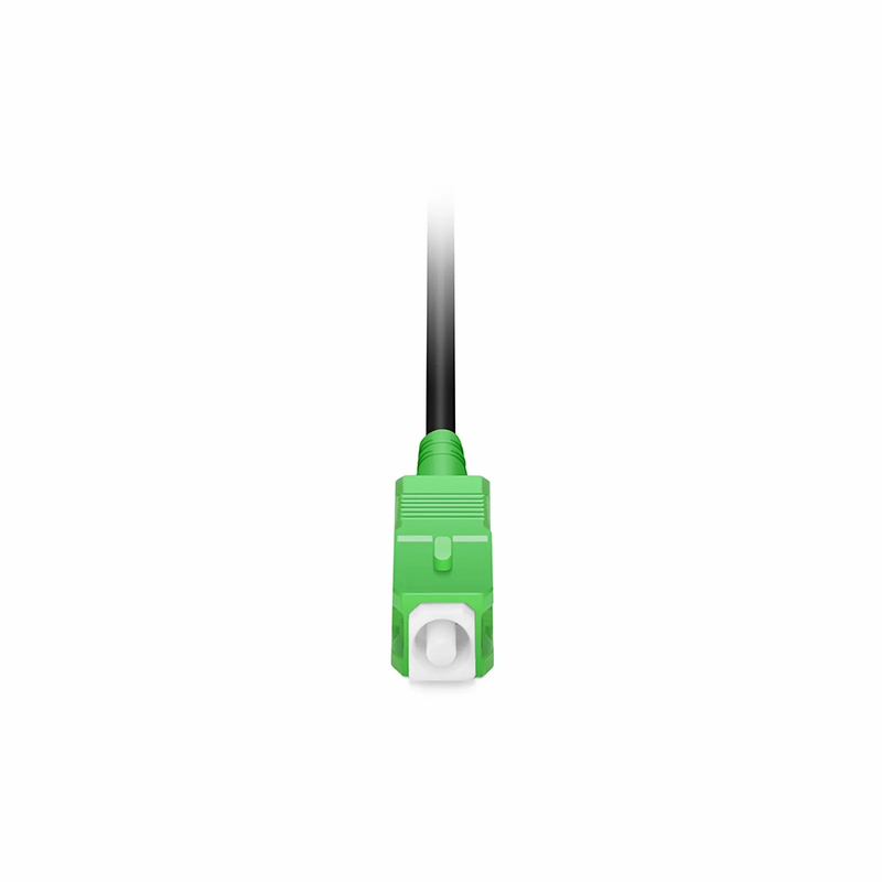 FyberOptix 10m (33ft) Industrial Armored Fiber Patch Cable, SC APC to SC APC, Simplex, 1 Fiber, Single Mode (OS2), TPU
