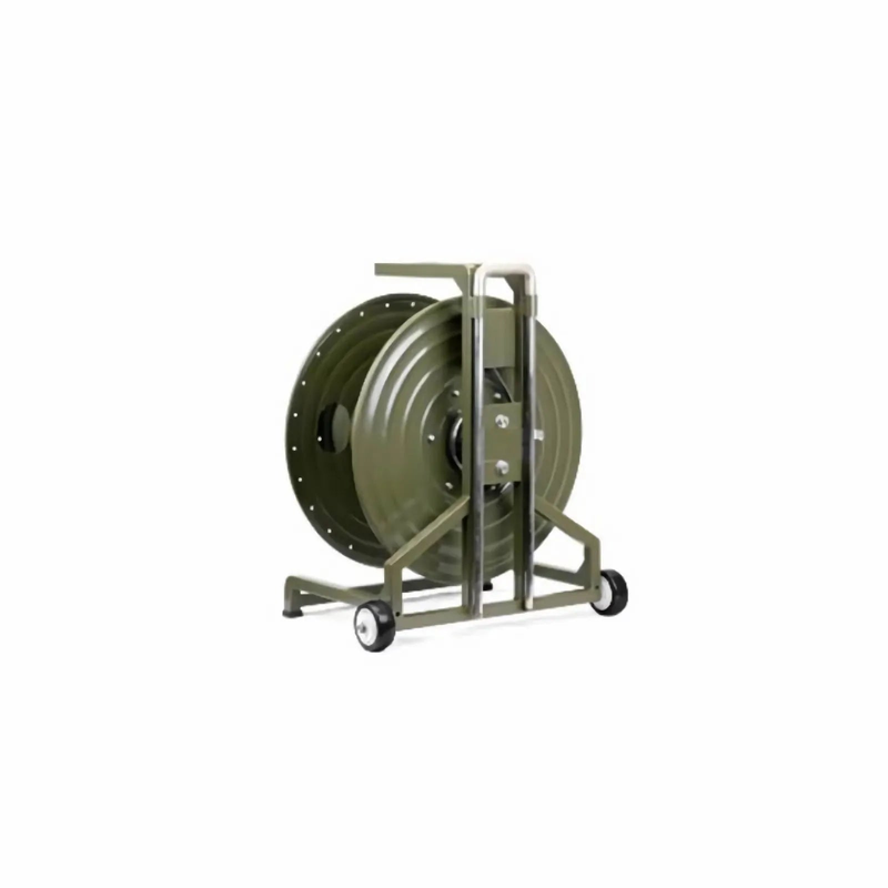 FyberOptix 100-1500m, Metal Portable Field Deployable Industrial Fiber Optic Cable Reel