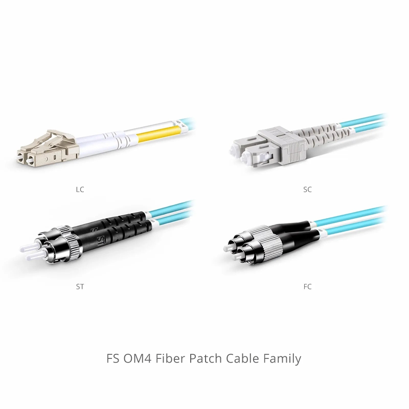 FyberOptix 5m (16ft) Fiber Patch Cable, 2 Fibers, Ultra Low Loss, LC UPC Duplex to LC UPC Duplex, Multimode (OM4), Riser (OFNR), 2.0mm, Typical 0.08dB IL, Tight-Buffered, Aqua