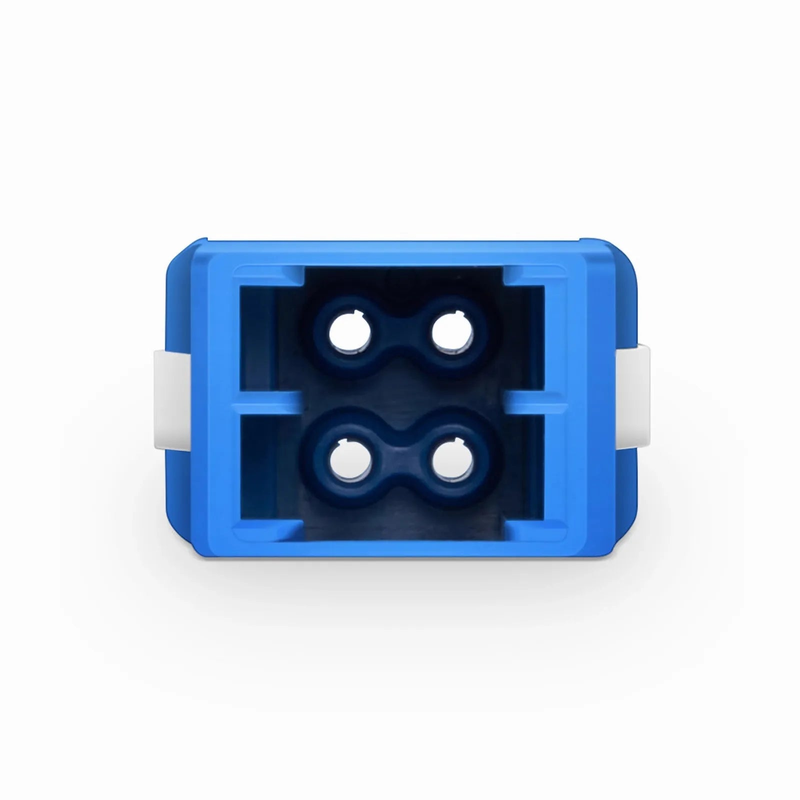 FyberOptix MDC/UPC to MDC/UPC 2-Port OS2 Single Mode Plastic Fiber Optic Adapter/Coupler without Flange