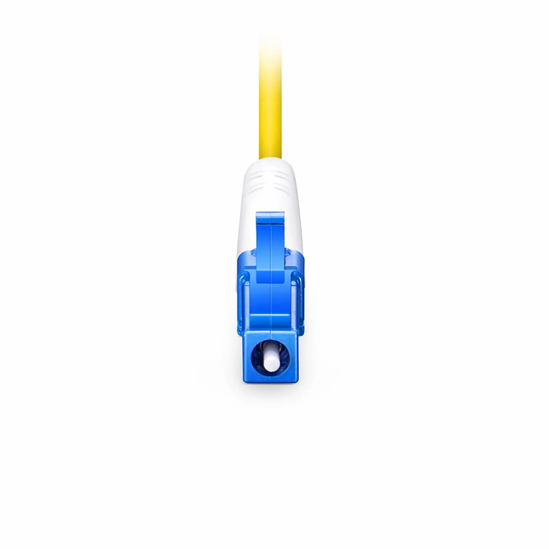 FyberOptix 1m (3ft) LC to LC UPC Simplex OS2 Single Mode Fiber Optic Testing Cable with 15 dB Attenuator