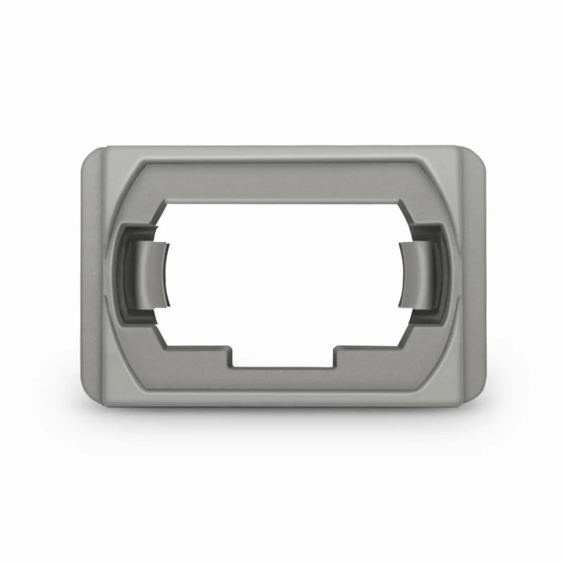 FyberOptix US Conec MTP®/MPO-8/12/24 Grey Fiber Optic Adapter/Coupler without Flange, Key Up to Up