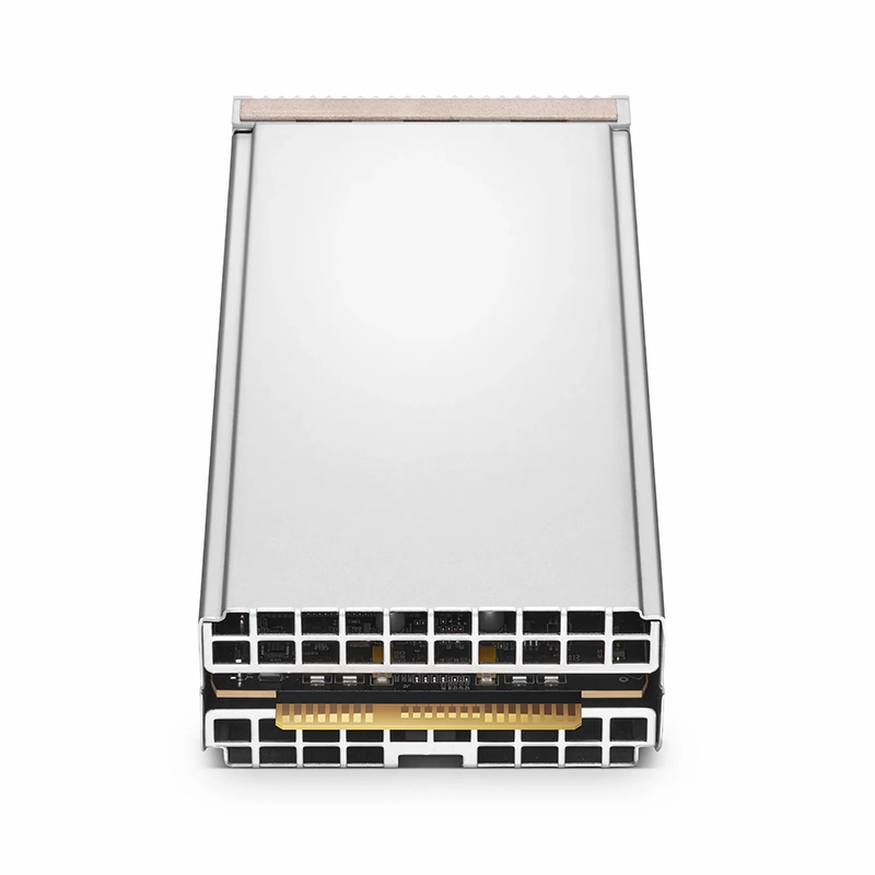 FyberOptix D6000 4ME4C 400G Muxponder, 4 x 100G QSFP28 to 1 x 400G QSFP-DD for D6000-CH1U Managed Chassis
