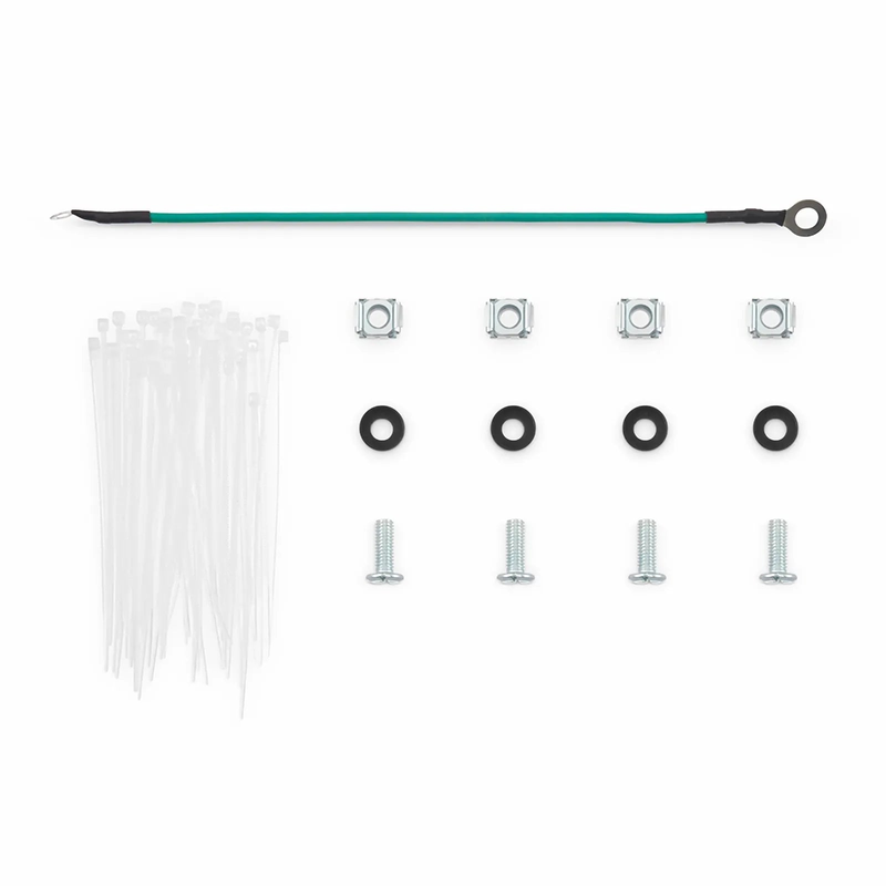 FyberOptix Cat6 Coupler Patch Panel, 48-Port, 1RU, Cable Management Bar Included