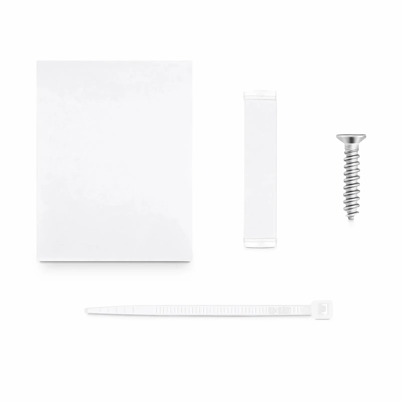 FyberOptix Cat6 RJ45 Unshielded Surface Mount Box, 1 Port, White