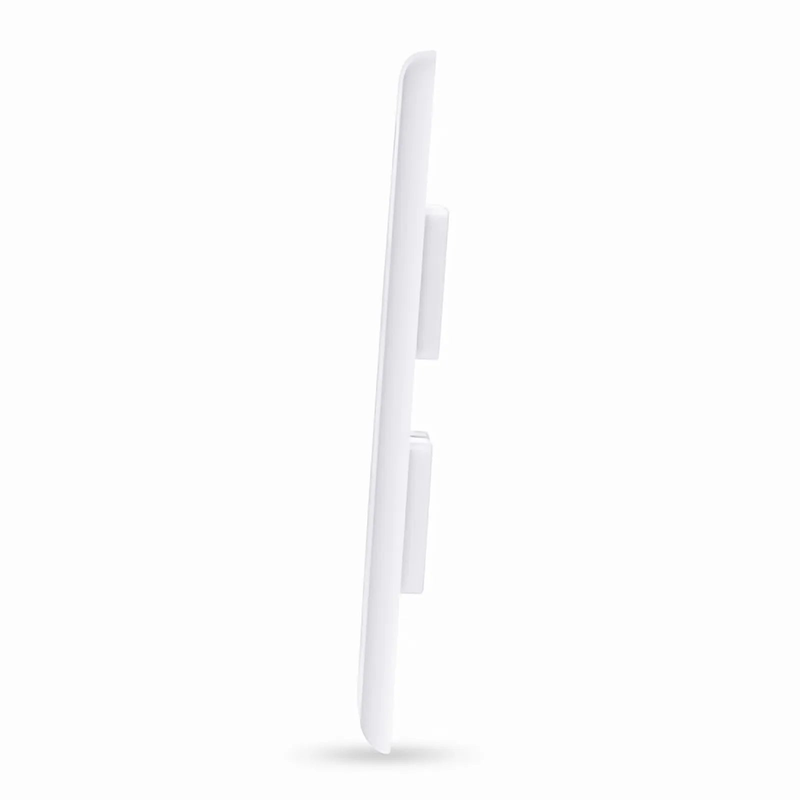 FyberOptix Four Ports Keystone Single Gang Wall Plate