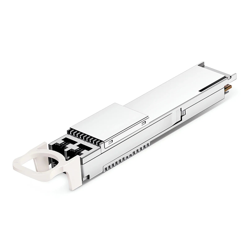 FyberOptix Cisco C47 C48 Compatible QSFP28 100G DWDM PAM4 80km (Require EDFA and TDCM) DOM Duplex CS/UPC SMF Optical Transceiver Module for Transmission
