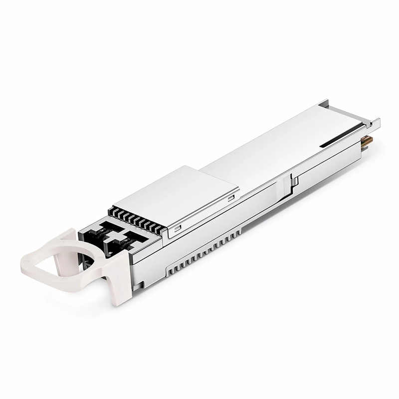FyberOptix Cisco C27 C28 Compatible QSFP28 100G DWDM PAM4 80km (Require EDFA and TDCM) DOM Duplex CS/UPC SMF Optical Transceiver Module for Transmission