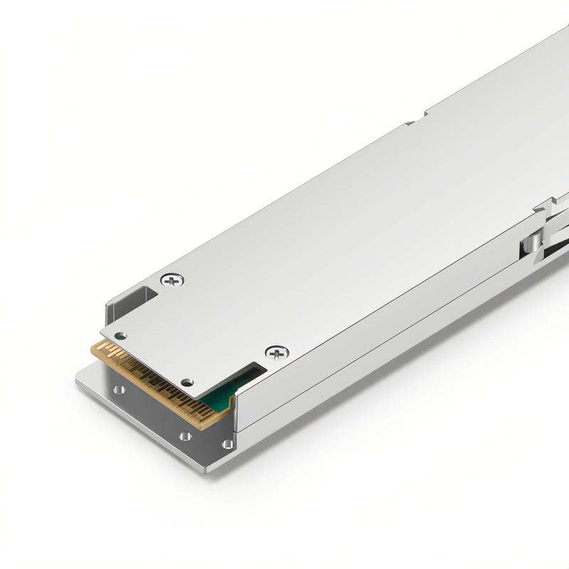 FyberOptix NVIDIA/Mellanox MMS4A20 Compatible 800GBASE-DR4 OSFP224 Flat Top 4 x 200G PAM4 1310nm 500m DOM MPO-12/APC SMF InfiniBand XDR Optical Transceiver Module for ConnectX-8 HCA/B300/GB300