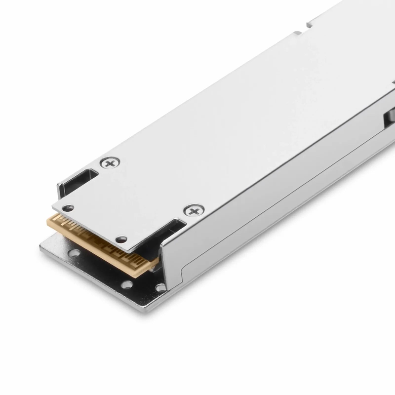 FyberOptix Generic Compatible 1.6T 2 x FR4 OSFP224 Flat Top 8 x 200G PAM4 1310nm 2km DOM Dual Duplex LC/UPC SMF Optical Transceiver Module