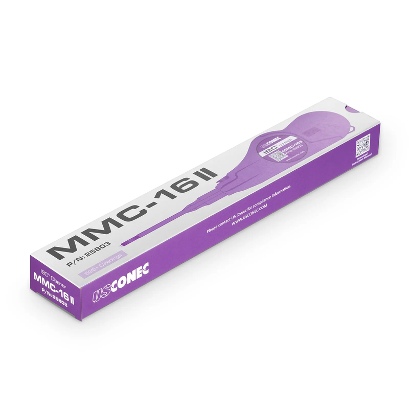 FyberOptix US Conec IBCâ„¢ Brand Cleaner MMC-16 II, for 16 Fibers MMC Connectors (525+ Times)