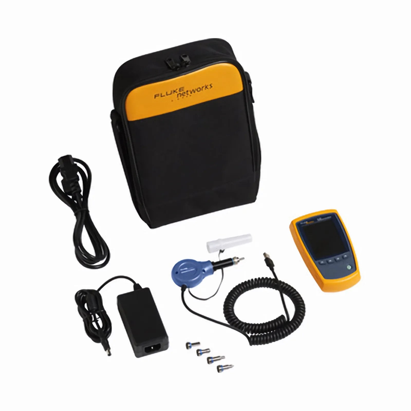 FyberOptix Fluke Networks FI-500 FiberInspectorâ„¢ Micro Fiber Inspection Scope Camera with LC/SC and 1.25mm/2.50mm Connector