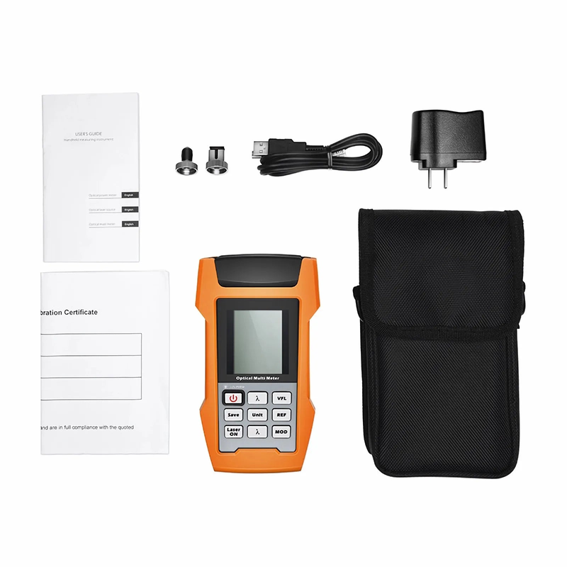 FyberOptix FHOM-103 Handheld Optical Multimeter Built-in 1mW Visual Fault Locator