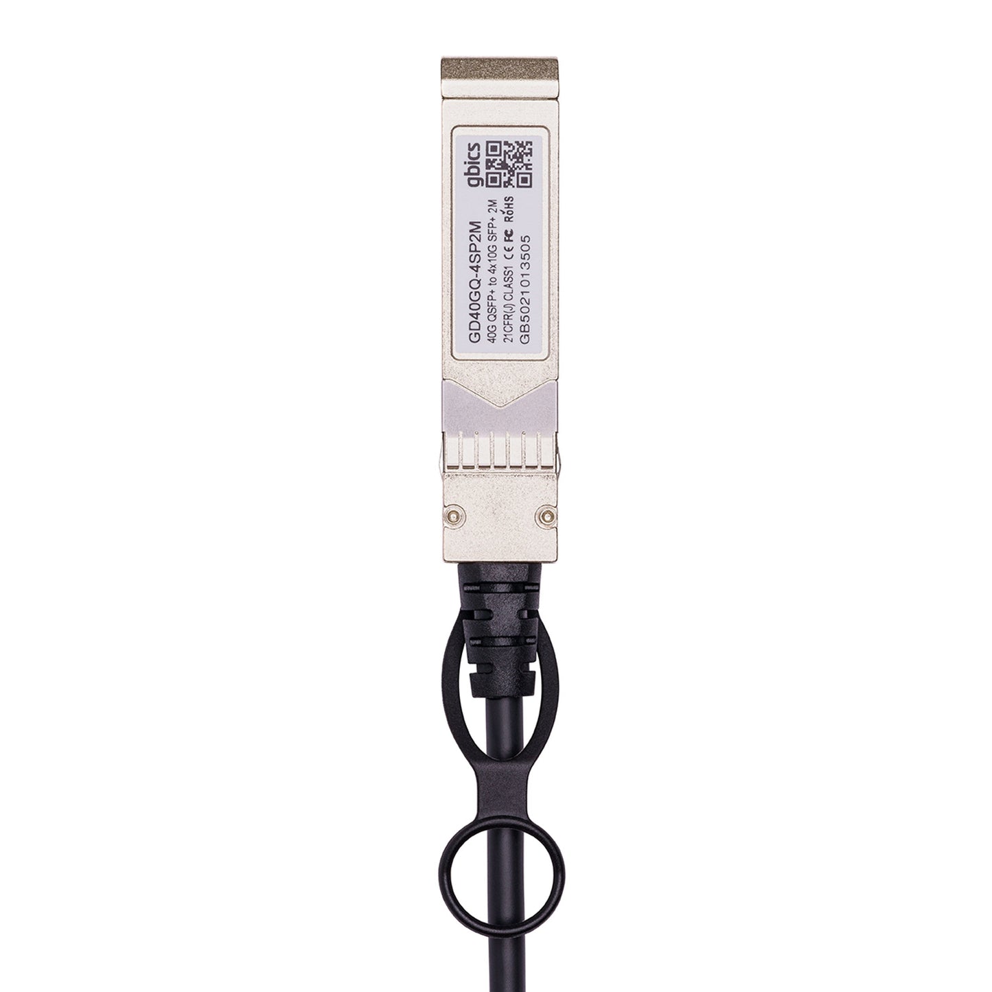 E40G-QSFP-4SFP-C-0301 - Ruckus Compatible 3 Metre 40G QSFP+ to 4x10G SFP+ Passive Direct Attach Copper Breakout Cable