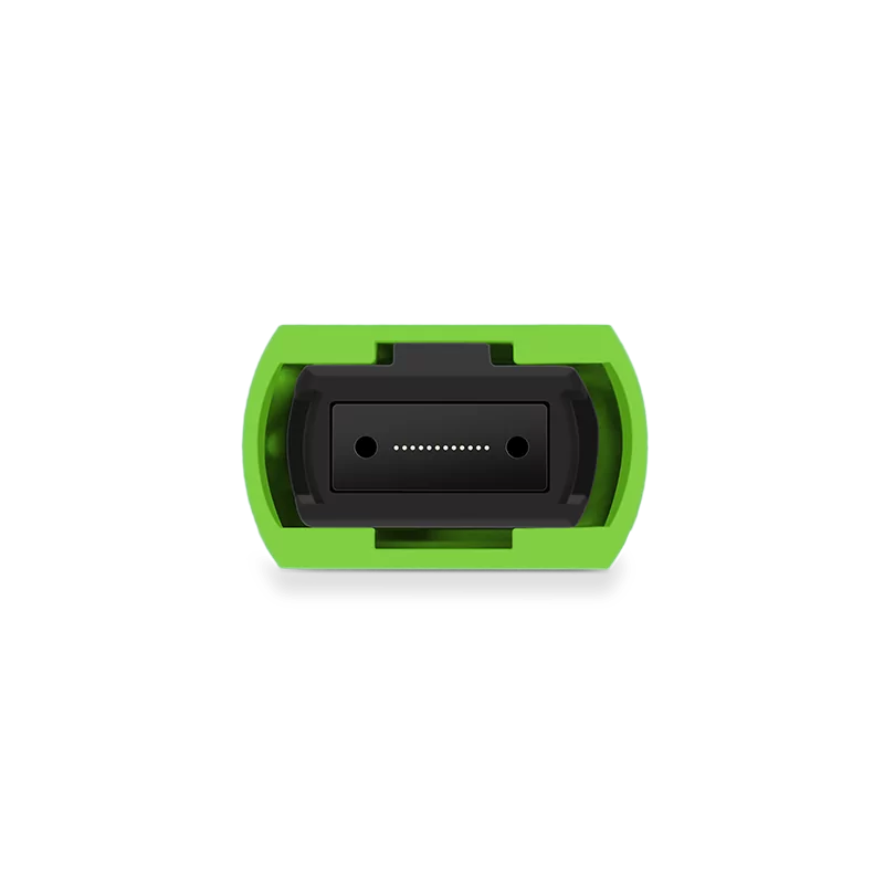1m (3ft) MTP®-12 UPC (Female) to MTP®-12 UPC (Female) 12 Fibers Multimode (OM5) Jumper, Type B, LSZH, 3.0mm, Max IL ≤ 0.35dB, Lime Green SFPS