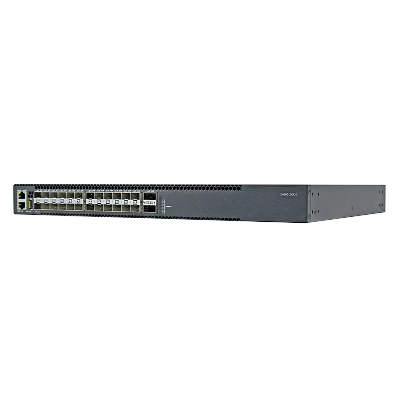 S4600-24X2C , 24-Port Ethernet L3 Switch, 24x10Gb SFP+, with 2x QSFP28/QSFP+ Uplinks, Support MLAG SFPS