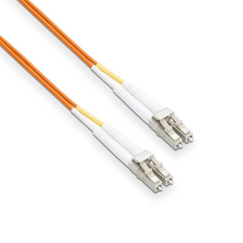 0.5m (1.6ft) LC UPC to LC UPC Duplex OM2 Multimode LSZH 2.0mm Fiber Optic Patch Cable SFPS