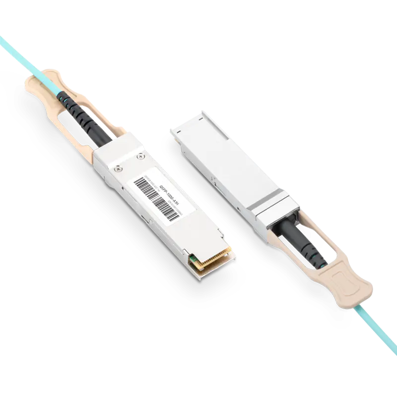 NVIDIA/Mellanox MFA1A00-E002 Compatible AOC 2m (7ft) 100Gb/s QSFP28 InfiniBand EDR LSZH Active Fiber Cable (850nm, MMF) SFPS
