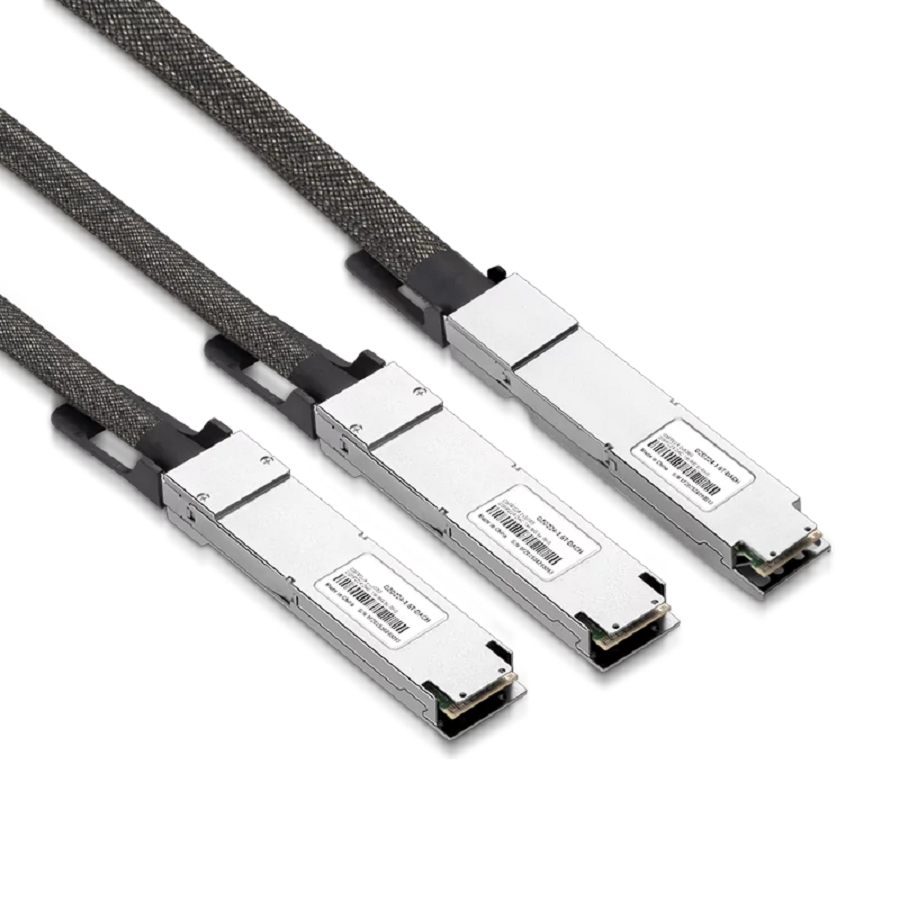 NVIDIA/Mellanox Compatible DAC 1m (3ft) Twin-port 2x800Gb/s OSFP224 IHS/Finned Top to 2x800Gb/s OSFP224 RHS/Flat Top InfiniBand XDR Passive Copper Splitter Cable SFPS