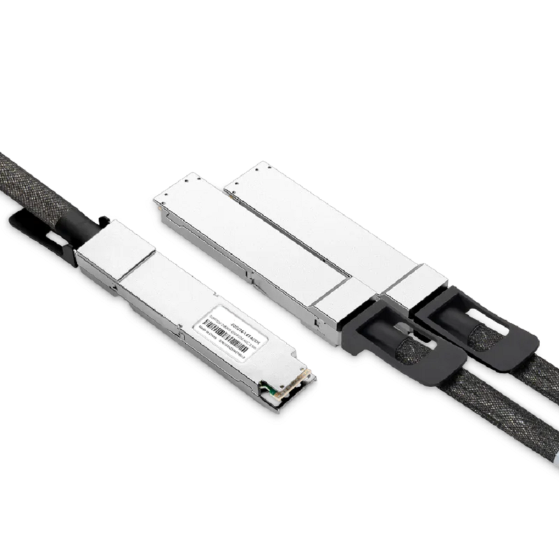 NVIDIA/Mellanox MCA7K10-X02A Compatible ACC 2.5m (8.2ft) Twin-port 2x800Gb/s OSFP224 IHS/Closed Finned Top to 2x800Gb/s OSFP224 RHS/ Flat Top InfiniBand XDR Active Copper Splitter Cable SFPS