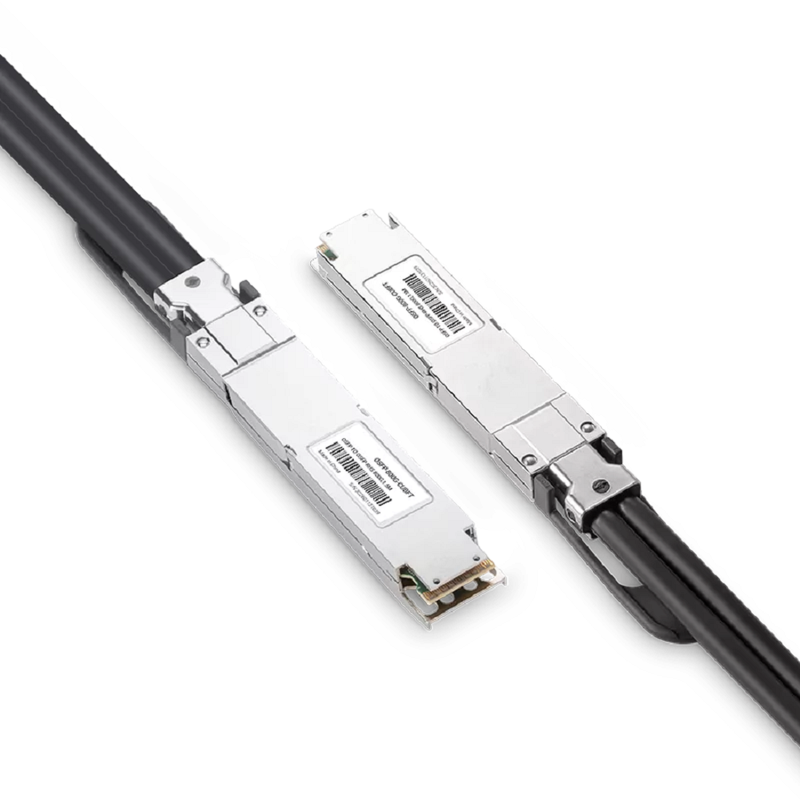NVIDIA/Mellanox Compatible DAC 3m (10ft) Twin-port 2x400Gb/s OSFP Finned Top to 2x400Gb/s OSFP Flat Top InfiniBand NDR Passive Copper Cable SFPS