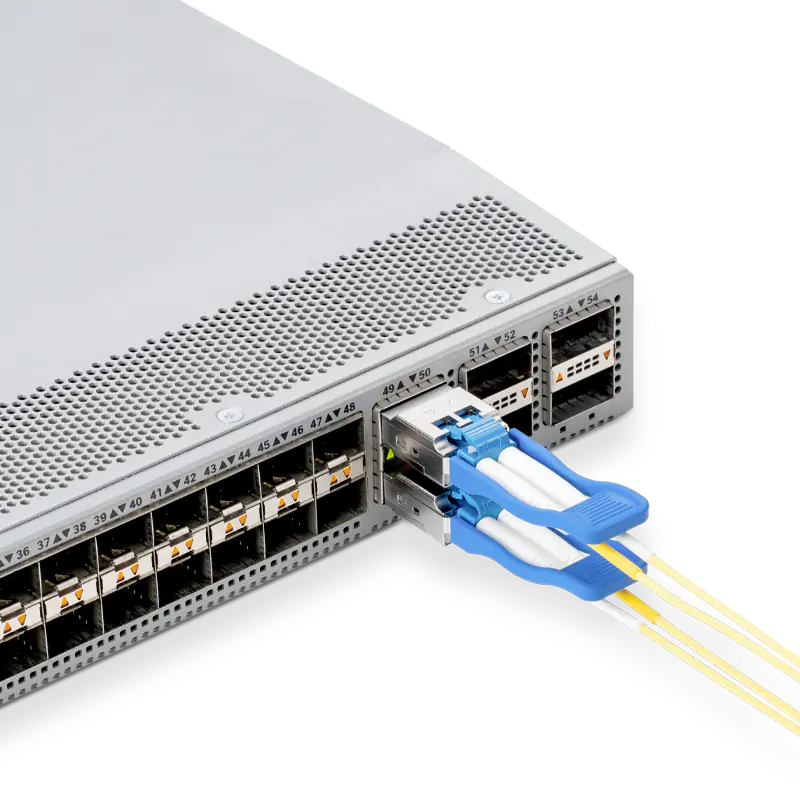 NVIDIA/Mellanox MMA1L10-CR Compatible 100Gb/s QSFP28 LR4 1310nm 10km DOM Duplex LC InfiniBand EDR Optical Transceiver Module for SMF, MCX556A-ECAT, MCX653106A-HDAT SFPS
