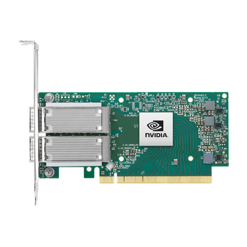 NVIDIA/Mellanox MCX512A-ACAT ConnectX®-5 EN Network Interface Card, 10/25GbE Dual-port SFP28, PCIe3.0 x8, Tall&Short Bracket SFPS