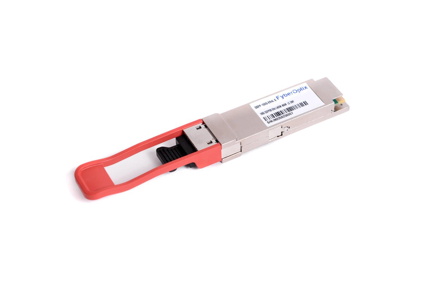 QSFP-100G-ER4L-S Cisco compatible 100G 40km transceiver with 1310nm LC/UPC and DOM.