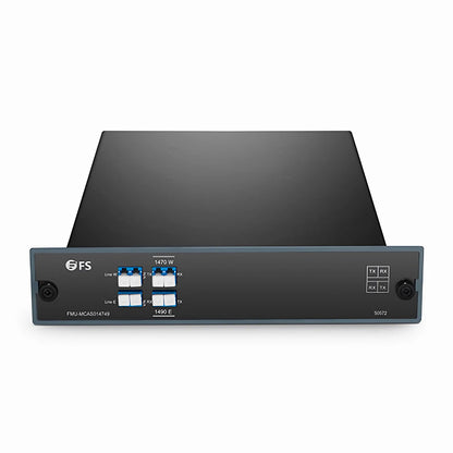 FyberOptix Customized Dual and Single Fiber CWDM OADM, East and West (Two-Sided)