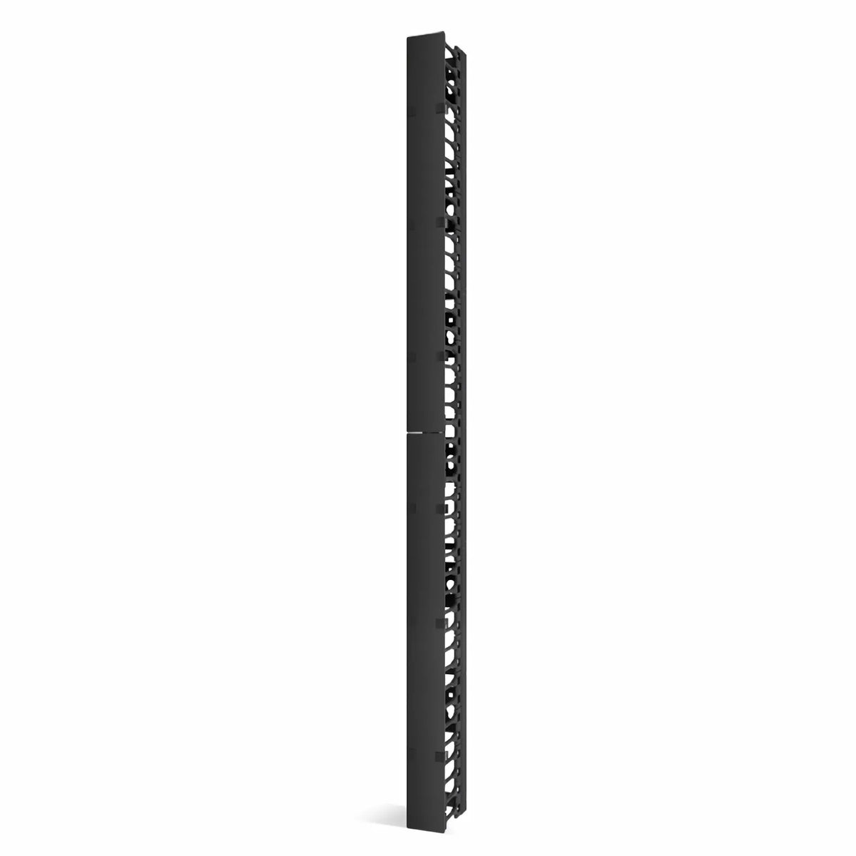 FyberOptix Vertical Single Sided Cable Manager, 42RU, Bend Radius Finger, 3.5 in. Wide
