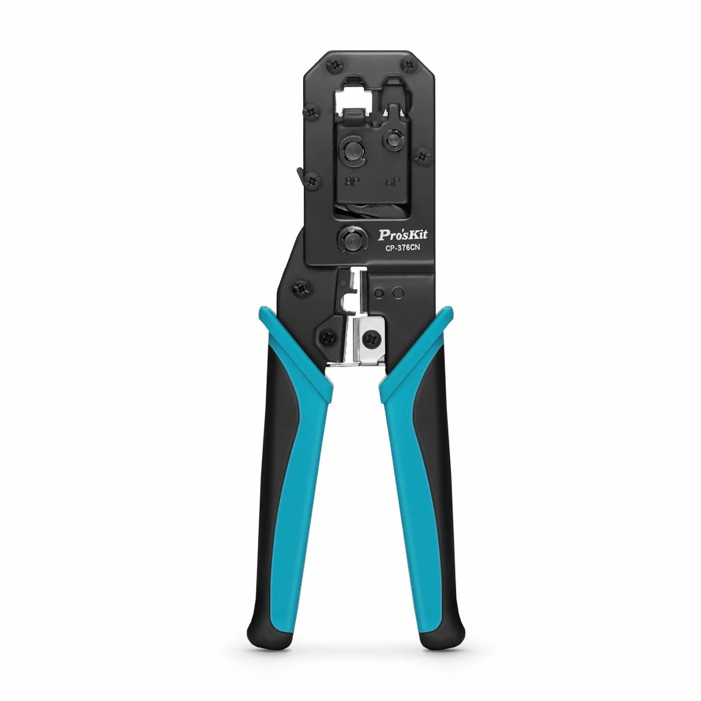 FyberOptix Pro'sKitÃ‚Â® All-in-one Modular Tool, Wire Stripper Cutter Crimper for 6P/8P Modular Plugs with Safety Baffle